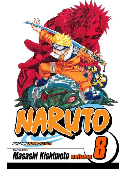 Cover of Naruto, Volume 8